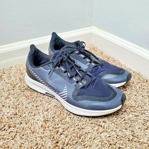 Nike Mens Air Zoom Pegasus 36 Shield Black Grey Sneakers